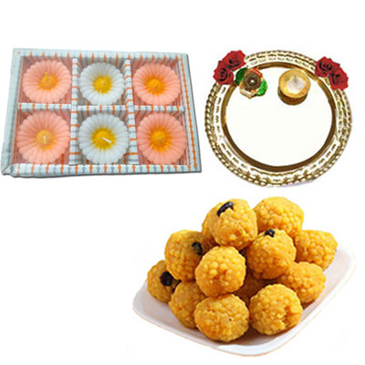 "Pooja Thali Combo - code PT01 - Click here to View more details about this Product